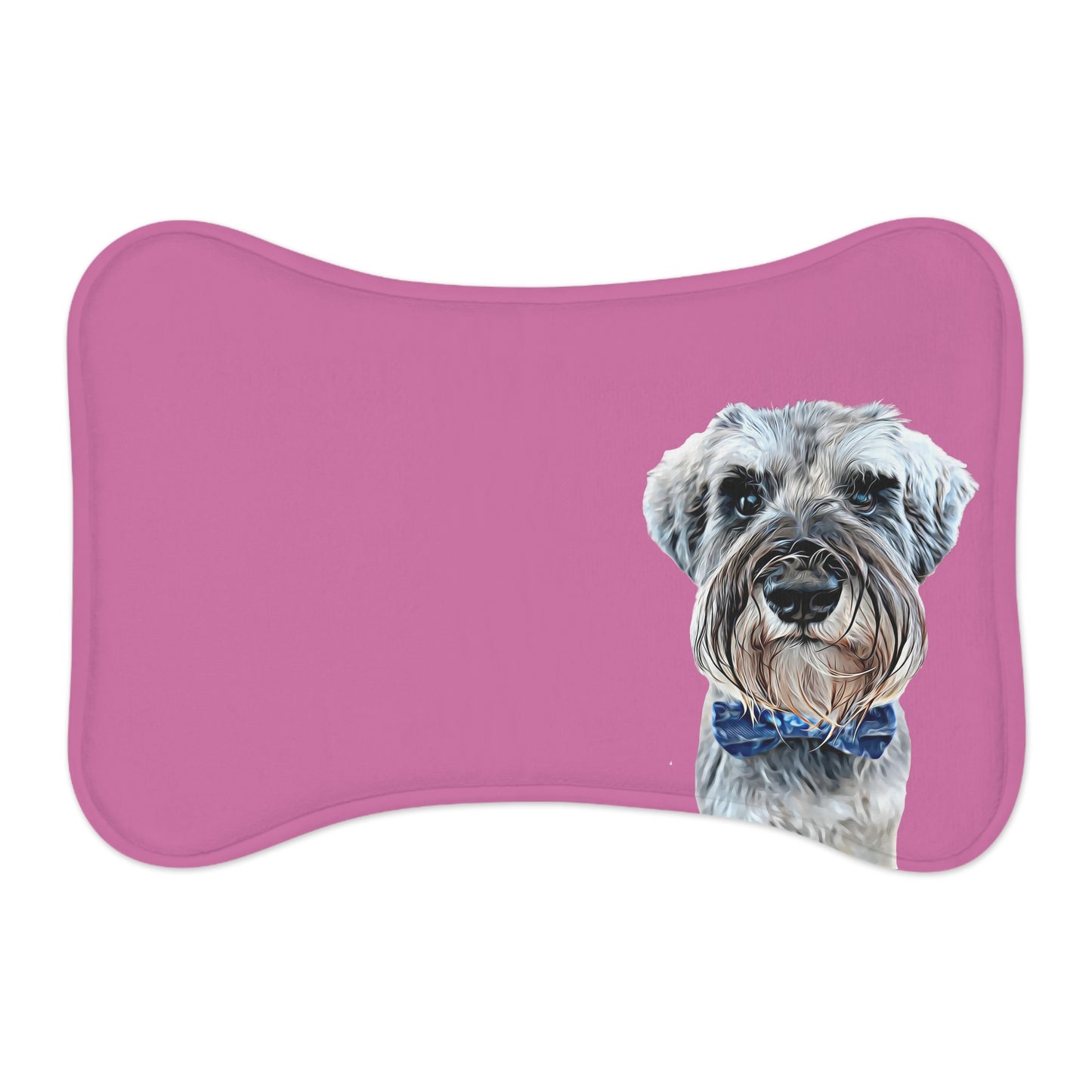 Pet Food Mat - Bone Shape